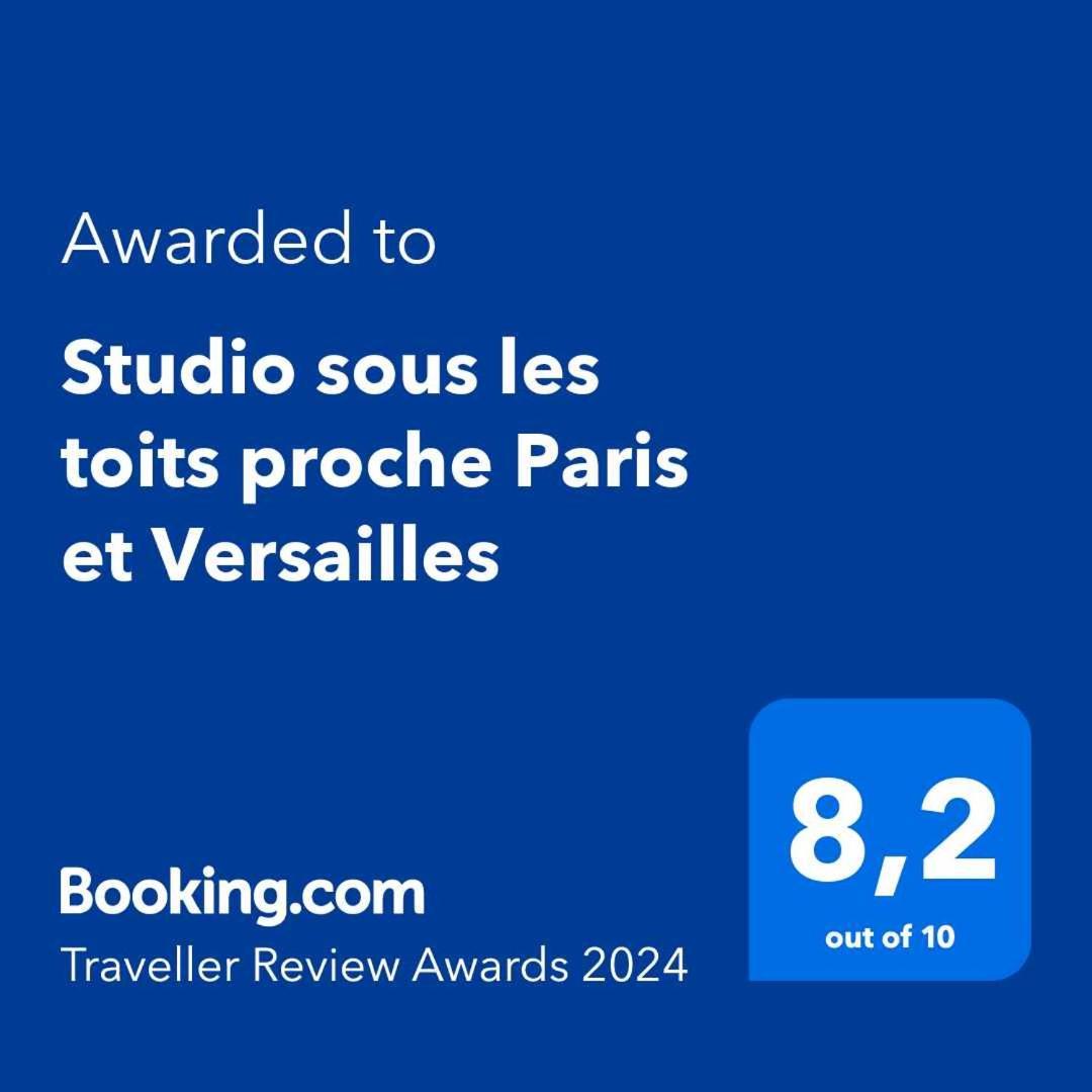 Studio Sous Les Toits Proche Paris Et Versailles Chaville Zewnętrze zdjęcie
